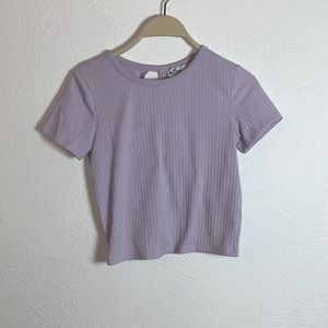 NWOT lavender hollister shirt xs